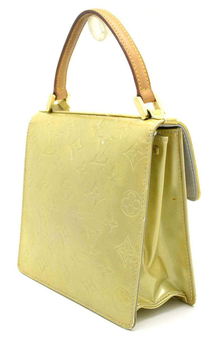 Louis Vuitton Street Handbag Spring Vernis Gris Black